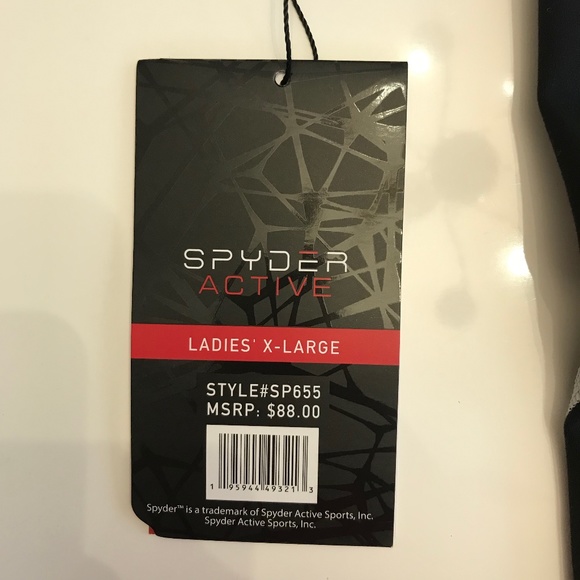 NWT Spyder Athletic Reflective Details 24" Leggings XL - Picture 14 of 14